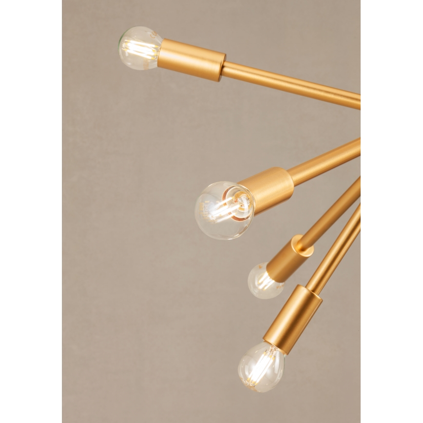 Redo 01-2935 - Lustre em cabo STELLAR 18xE14/25W/230V dourado