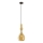 Redo 01-2937 - Lustre suspenso por cabo AMBIX 1xE27/42W/230V, diâmetro 18 cm, dourado