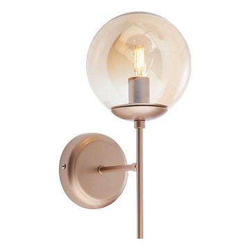 Redo 01-2942 - Candeeiro de parede MUNDI 1xE14/28W/230V cobre