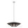 Redo 01-3008 - Candeeiro suspenso com cabo GRILL 1xE27/42W/230V Ø 49,5 cm preto/branco