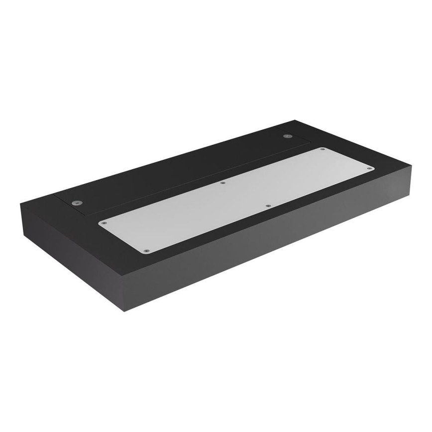 Redo 01-3016 - Aplique de parede LED LAMINA 2xLED/15W/230V CRI 90 preto