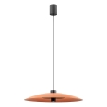 Redo 01-3020 - Lustre LED em cabo LARS LED/14W/230V + LED/10W Ø 60 cm CRI 90 laranja