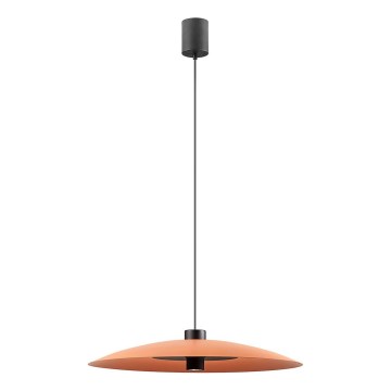 Redo 01-3020 - Lustre LED em cabo LARS LED/14W/230V + LED/10W Ø 60 cm CRI 90 laranja