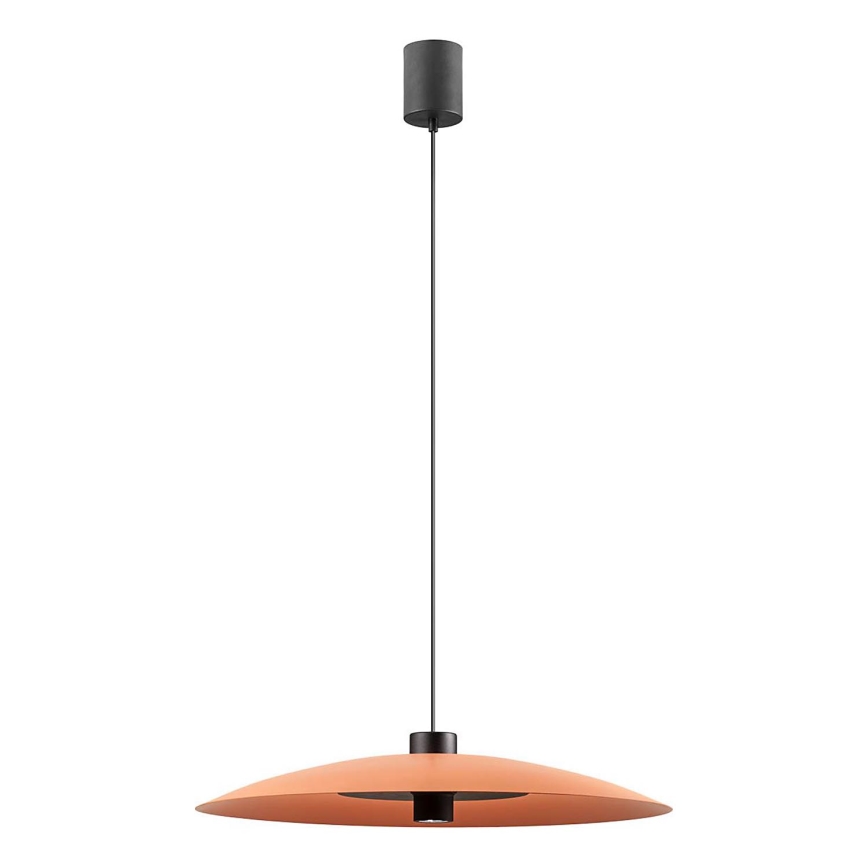 Redo 01-3020 - Lustre LED em cabo LARS LED/14W/230V + LED/10W Ø 60 cm CRI 90 laranja