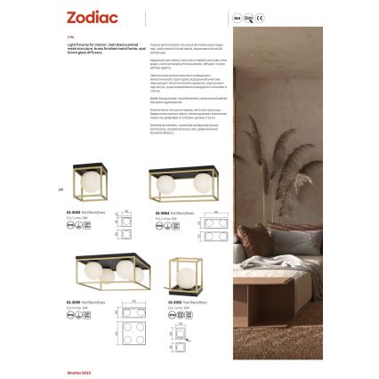 Redo 01-3053 - Iluminação de teto ZODIAC 1xE14/28W/230V