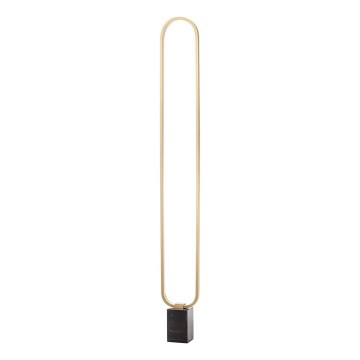 Redo 01-3062 - Candeeiro de chão LED com regulação ADO LED/24W/230V dourado