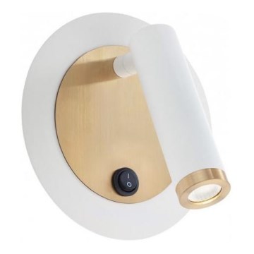 Redo 01-3089 - Foco de parede LED CLOSER LED/6W/230V branco