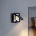 Redo 01-3092 - Foco de parede LED CLOSER LED/6W/230V preto