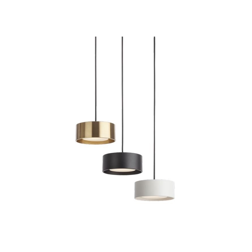 Redo 01-3100 - Candeeiro suspenso LED PUNKT LED/6W/230V diâmetro 15 cm latão