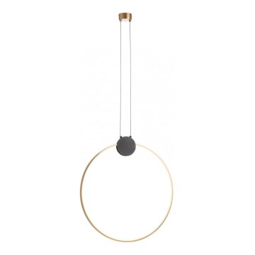 Redo 01-3107 - Candelabro suspenso LED ATOM LED/20W/230V diâmetro 60 cm