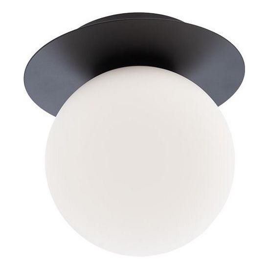 Redo 01-3129 - Iluminação de teto HAIKU 1xE14/28W/230V diâmetro 18 cm preto