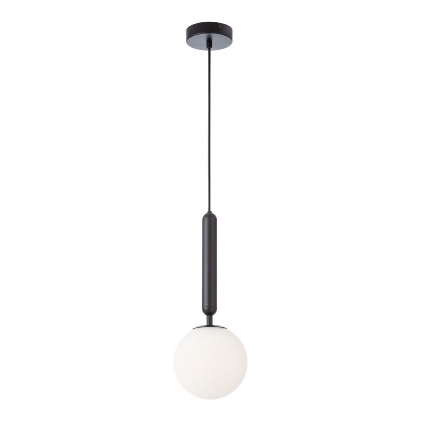 Redo 01-3131 - Candeeiro suspenso HAIKU 1xE14/28W/230V diâmetro 15 cm preto