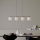 Redo 01-3155 - Candelabro suspenso BOWLING 4xE27/42W/230V dourada