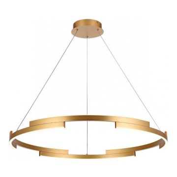 Redo 01-3175 - Candelabro suspenso LED com regulação CASTLE LED/45W/230V dourada