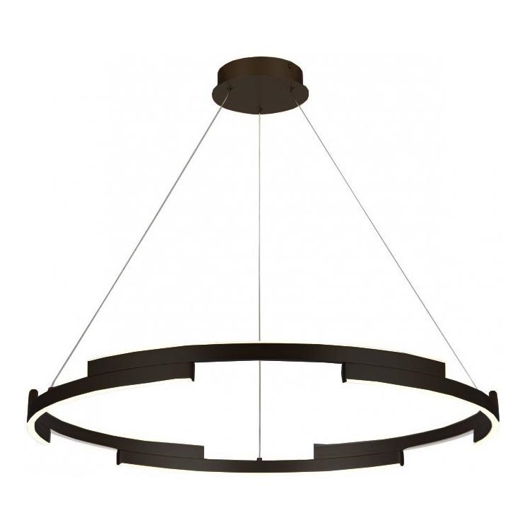 Redo 01-3176 - Candelabro suspenso LED com regulação CASTLE LED/45W/230V preto