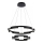 Redo 01-3179 - Candelabro suspenso LED com regulação CASTLE LED/60W/230V preto