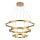 Redo 01-3181 - Candelabro suspenso LED com regulação CASTLE LED/80W/230V dourada