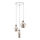 Redo 01-3192 - Candeeiro suspenso TANNER 3xE14/28W/230V diâmetro 37,6 cm