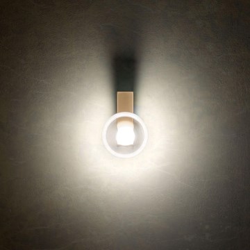 Redo 01-3239 - Iluminação de parede LED SINCLAIR LED/6,5W/230V CRI 93 IP21 dourada