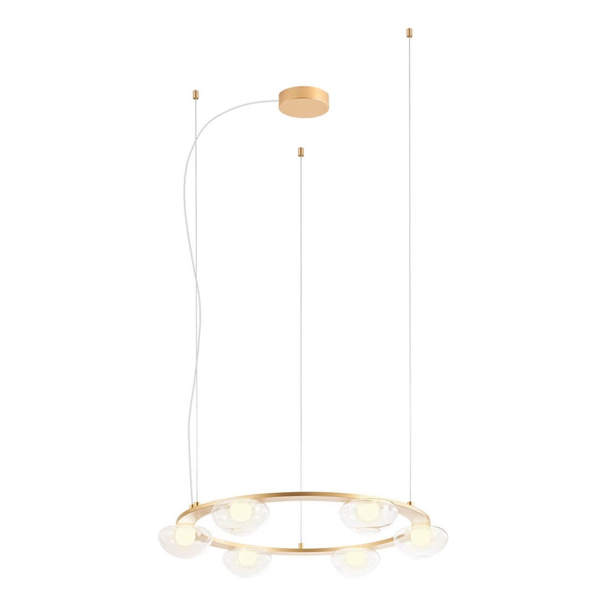 Redo 01-3247- Candelabro suspenso LED com regulação SINCLAIR LED/37,2W/230V CRI 93 IP21 dourada
