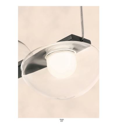 Redo 01-3247- Candelabro suspenso LED com regulação SINCLAIR LED/37,2W/230V CRI 93 IP21 dourada