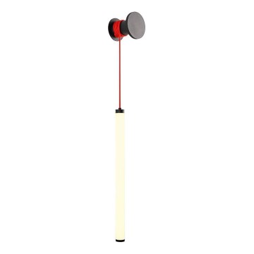 Redo 01-3302 - Aplique de parede LED dimerizável SWING LED/9W/230V 3000/4000K IRC 90 preto
