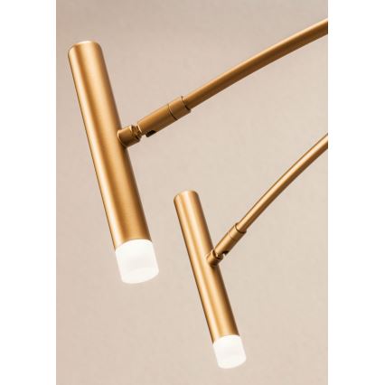 Redo 01-3450 - Lustre LED dimerizável em haste RAYEN LED/80W/230V CRI 90 dourado