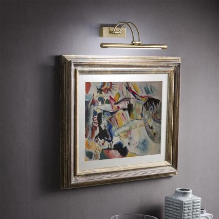 Redo 01-3472 - Iluminação de ilustração LED IKON LED/7,3W/230V 29,5 cm CRI 92 latão