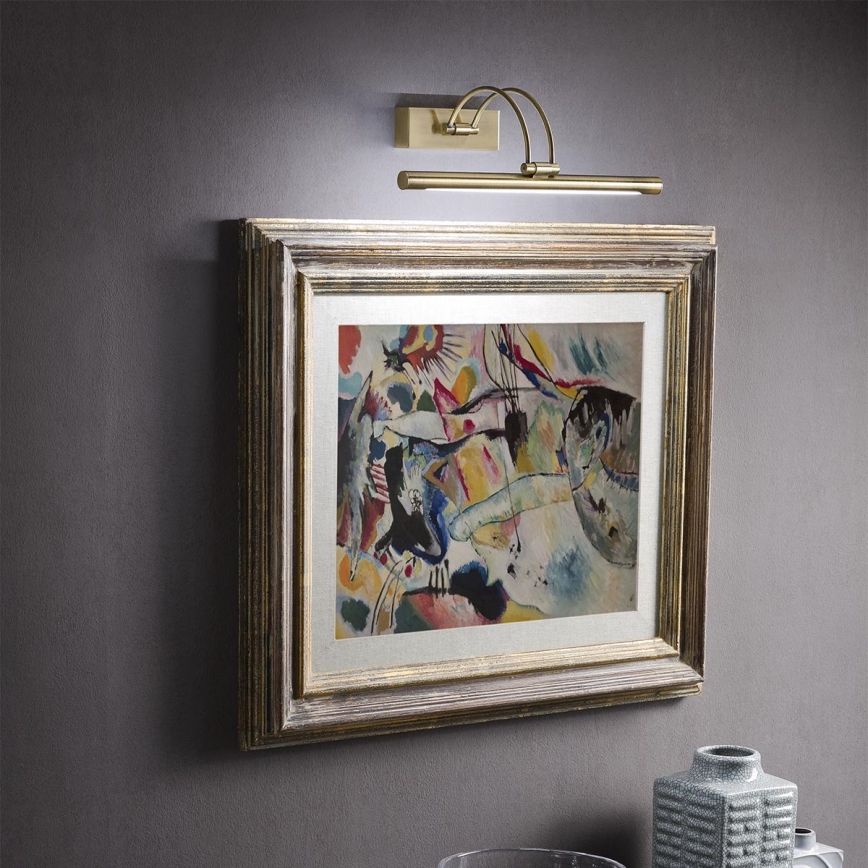 Redo 01-3472 - Iluminação de ilustração LED IKON LED/7,3W/230V 29,5 cm CRI 92 latão