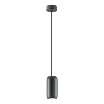 Redo 01-3474 - Candeeiro suspenso BOOM 1xGU10/10W/230V diâmetro 7,6 cm preto