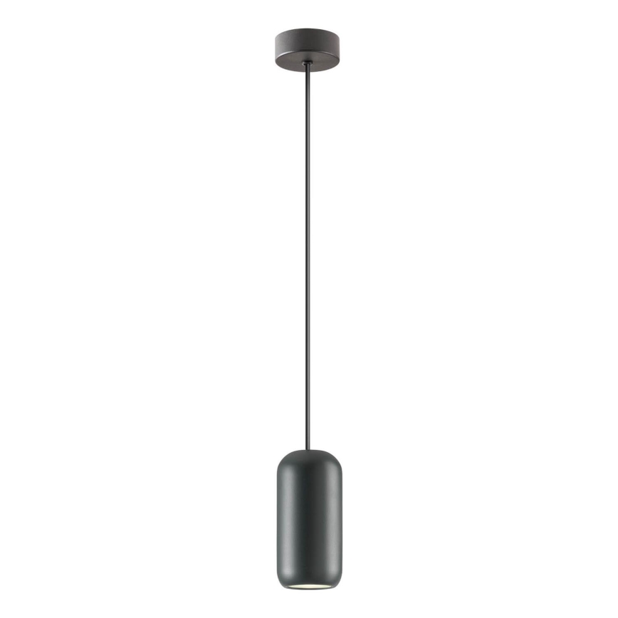 Redo 01-3474 - Candeeiro suspenso BOOM 1xGU10/10W/230V diâmetro 7,6 cm preto