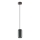 Redo 01-3474 - Candeeiro suspenso BOOM 1xGU10/10W/230V diâmetro 7,6 cm preto