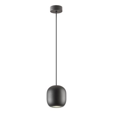 Redo 01-3477 - Candeeiro suspenso BOOM 1xGU10/10W/230V diâmetro 12 cm preto