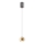 Redo 01-3547 - Candeeiro suspenso LED AVES LED/12W/230V diâmetro 9,6 cm CRI 90 dourado