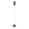 Redo 01-3550 - Candeeiro suspenso LED AVES LED/12W/230V diâmetro 9,6 cm CRI 90 preto