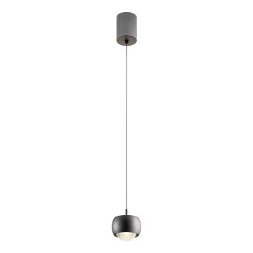 Redo 01-3550 - Candeeiro suspenso LED AVES LED/12W/230V diâmetro 9,6 cm CRI 90 preto