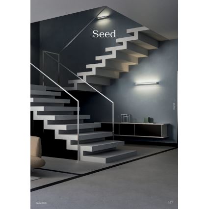 Redo 01-3552 - Iluminação de parede LED SEED LED/15W/230V branco