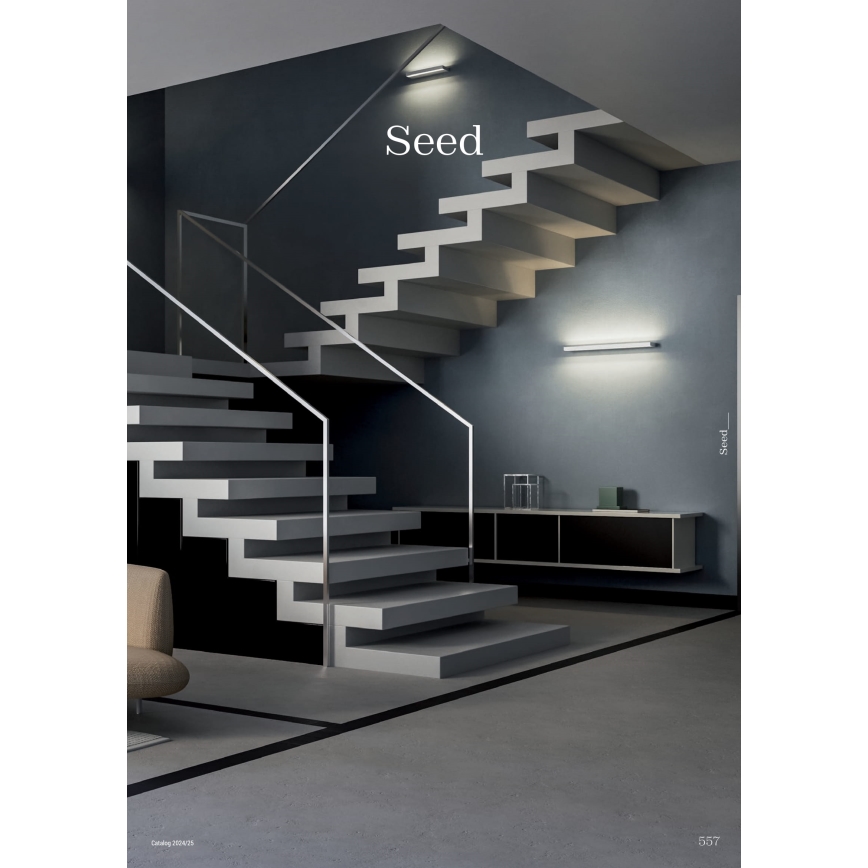 Redo 01-3552 - Iluminação de parede LED SEED LED/15W/230V branco