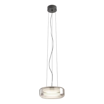 Redo 01-3591 - Candeeiro suspenso LED SOLERA LED/24W/230V diâmetro 35 cm CRI 93 3000/4000K cinzento