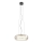 Redo 01-3592 - Candeeiro suspenso LED SOLERA LED/36W/230V diâmetro 45 cm CRI 93 3000/4000K cinzento