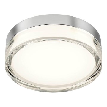 Redo 01-3725 - Iluminação de teto para casa de banho LED FRISBI LED/8W/230V diâmetro 15 cm CRI 90 IP44 cromado brilhante