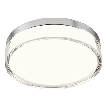 Redo 01-3727 - Iluminação de teto para casa de banho LED FRISBI LED/12W/230V diâmetro 23 cm CRI 90 3000/4000K IP44 cromado brilhante