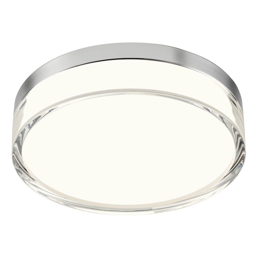 Redo 01-3727 - Iluminação de teto para casa de banho LED FRISBI LED/12W/230V diâmetro 23 cm CRI 90 3000/4000K IP44 cromado brilhante