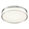 Redo 01-3728 - Luminária de teto LED para banheiro FRISBI LED/18W/230V diâmetro 28 cm CRI 90 3000/4000K IP44 cromo brilhante