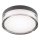 Redo 01-3733 - Iluminação de teto para casa de banho LED FRISBI LED/8W/230V diâmetro 15 cm CRI 90 IP44 preto