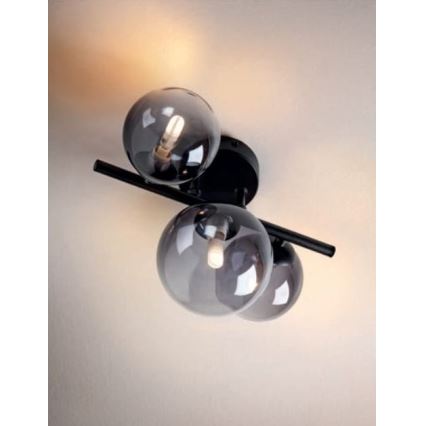 Redo 01-3988 - Candeeiro integrado ASTRA 3xG9/8W/230V preto