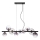 Redo 01-3989 - Candeeiro suspenso ASTRA 9xG9/8W/230V preto