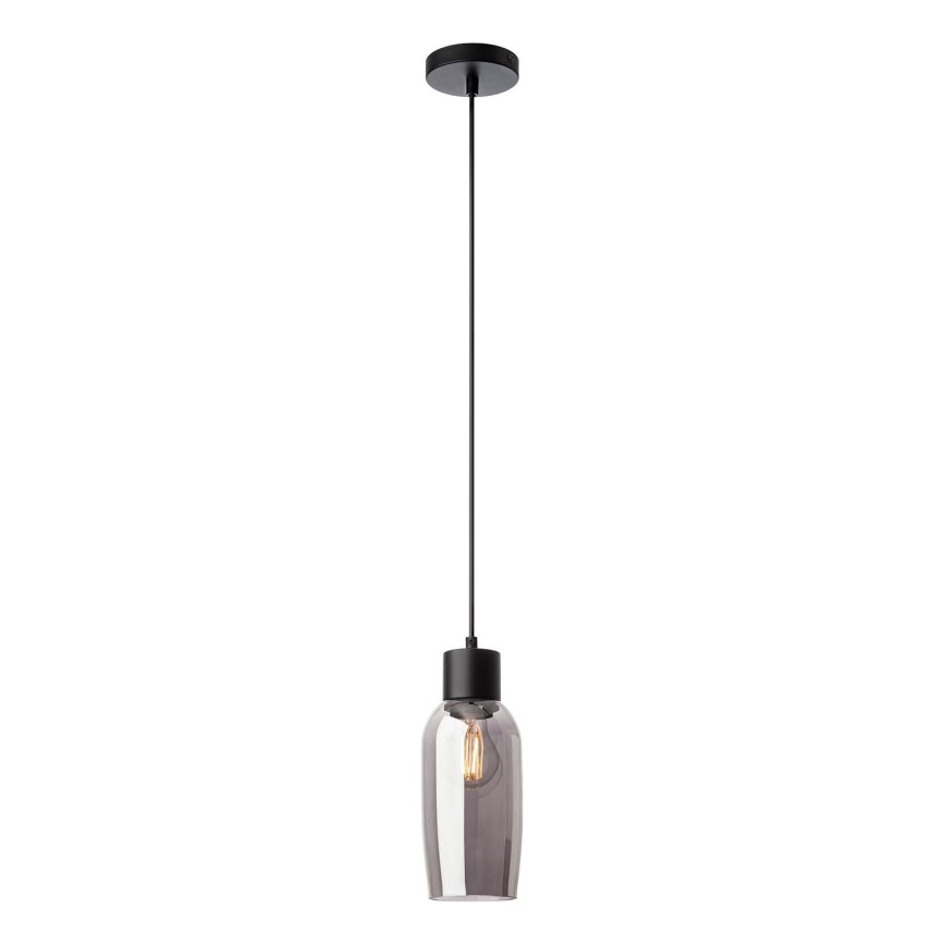Redo 01-4044 - Candeeiro suspenso ATLANTIS 1xE27/42W/230V diâmetro 11 cm preto
