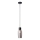 Redo 01-4044 - Candeeiro suspenso ATLANTIS 1xE27/42W/230V diâmetro 11 cm preto