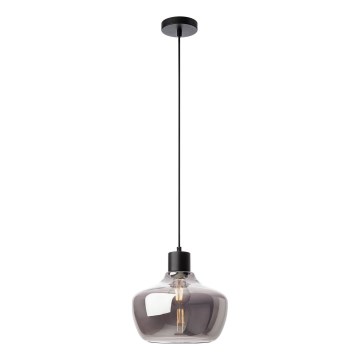 Redo 01-4046 - Candeeiro suspenso ATLANTIS 1xE27/42W/230V diâmetro 26 cm preto